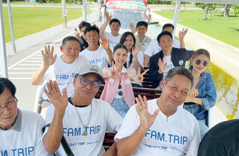 สุพรรณบุรี – ทกจ.สุพรรณบุรี จัด FAM One Day Trip ผู้ว่าสุพรรณ ฯพาเที่ยว เดิมบางนางบวช