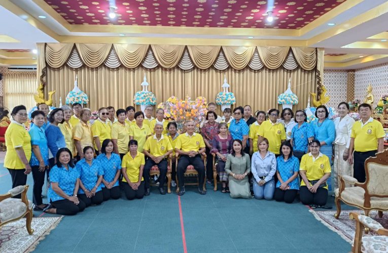 สภาองค์กรชุมชนเทศบาลเมืองสิงห์บุรี ร่วมกองทุนสวัสดิการชุมชน จัดทอดผ้าป่าสามัคคี สมทบกองทุนภัยพิบัติชุมชนเมืองสิงห์บุรี