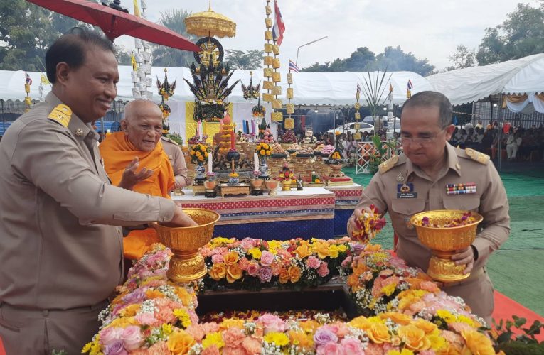 ปทุมธานี ผู้ว่าปทุมฯวางศิลาฤกษ์ “โรงพยาบาลเทศบาลท่าโขลง”
