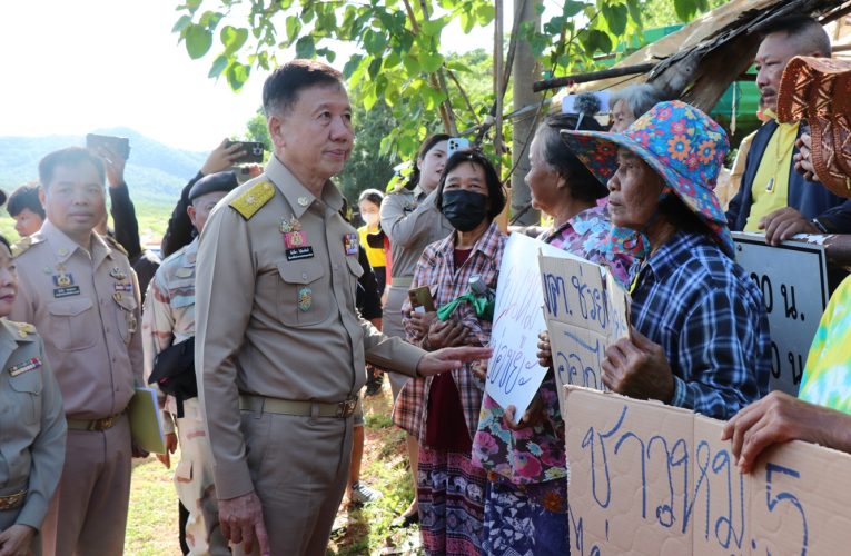 กาญจนบุรี รมช.มหาดไทย ลงพื้นที่กาญจนบุรี ติดตามการจัดการขยะเจ้าปัญหา