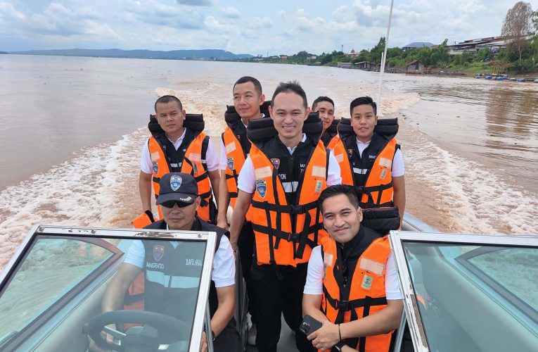 มุกดาหาร ตม ตรวจเข้มลำน้ำโขง เพื่อป้องกันปราบปรามการกระทำผิดกฎหมาย