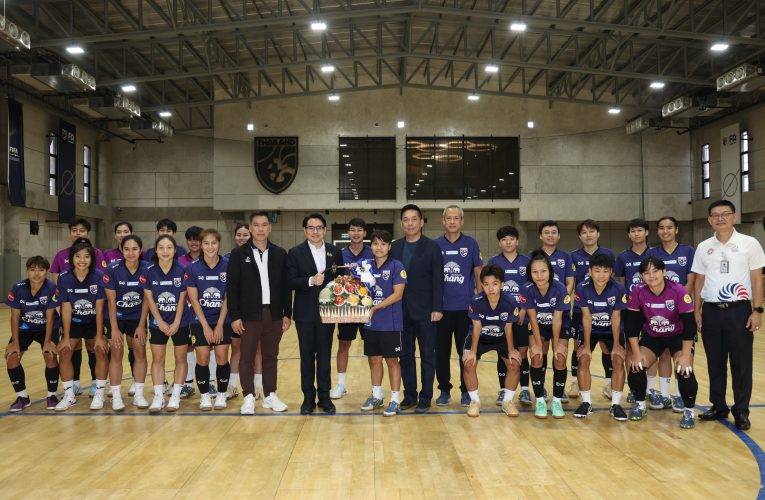 ผู้ว่าการ กกท. ตรวจเยี่ยมและให้กำลังใจนักกีฬาทีมชาติไทย เตรียมสู้ศึกซีเกมส์ ครั้งที่ 33