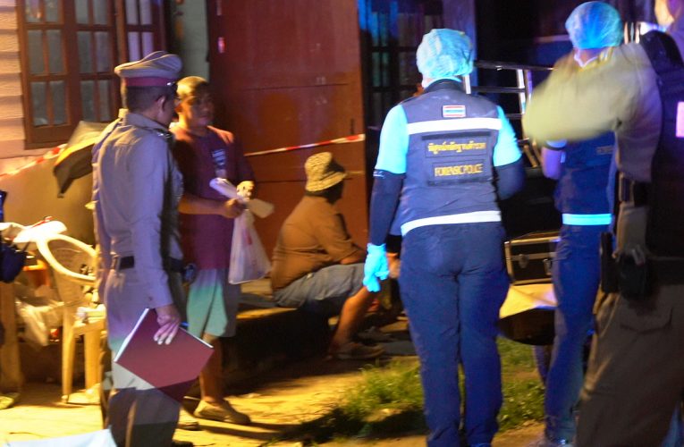 นครปฐม – ลูกเขยกระหน่ำยิงพ่อตาขี้เมาหมดแม็กดับคาบ้าน