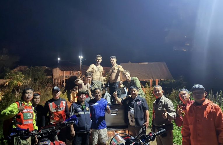 ช่วยเหลือนักท่องเที่ยวชาวอิสราเอลหลงป่า