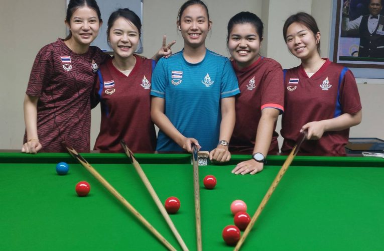 ต๋อง” แม่ทัพบัญชา 6 แดง“รมย์” นำทีมคุมบิลเลียดลั่นอย่างน้อยมีแน่ 4 ทอง