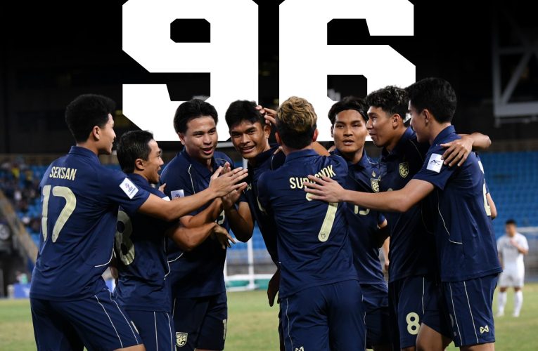 OFFICIAL : ทีมชาติไทย ขึ้นรั้งอันดับ 96 ของโลก ฟีฟ่า แรงกิ้ง เดือน ตุลาคม 2568