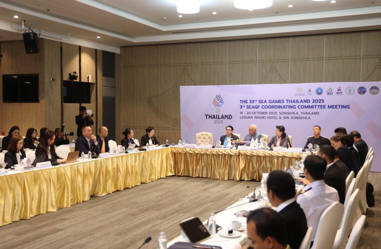 ดร.ก้องศักด” เผย 3 จังหวัดพร้อมจัดซีเกมส์ 100% พร้อมเชิญชวนคนไทยร่วมเป็นเจ้าบ้านที่ดีต้อนรับนักกีฬา 10 ชาติอาเซียน