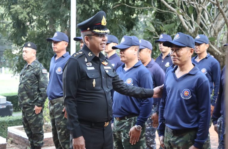 ปล่อยขบวนเครื่องจักรช่วยเหลือประชาชน