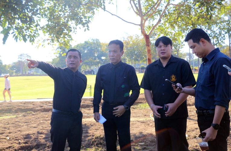 ผู้ว่าราชการจังหวัดเชียงใหม่ พร้อมคณะฯ ลงพื้นที่สวนอบจ. เตรียมจัดงานปลายฝนต้นหนาว ปี 2568