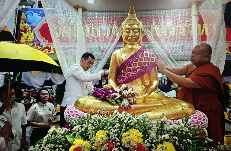 ฉะเชิงเทรา พิธีปล่อยขบวนแห่องค์หลวงพ่อโสธรทางน้ำ