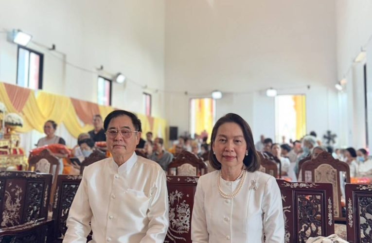 เทศบาลเมืองท่าผา อ.บ้านโป่ง จ.ราชบุรี ทอดกฐินสามัคคี ประจำปี 2568