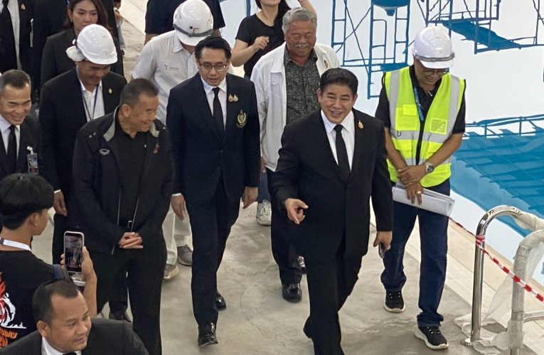 “ร.อ.ธรรมนัส” อุ่นใจ สระว่ายน้ำ กกท.เสร็จทันซีเกมส์ กกท.พร้อมรับมอบ 15 พ.ย.นี้