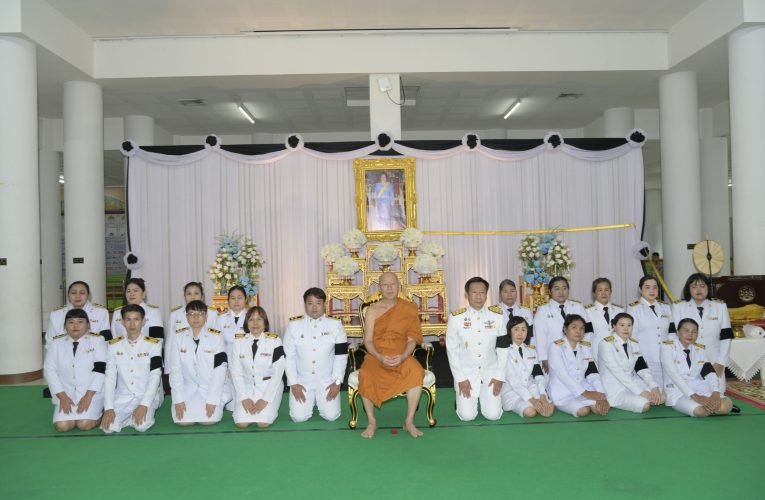 จังหวัดนนทบุรีประกอบพิธีบำเพ็ญกุศลสวดพระอภิธรรม อุทิศถวายพระราชกุศล แด่สมเด็จพระนางเจ้าสิริกิติ์ พระบรมราชินีนาถ พระบรมราชชนนีพันปีหลวง