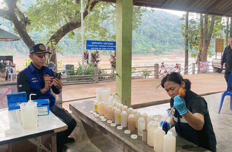 สุ่มตรวจสารหนูในน้ำสาละวินยังไม่พบ