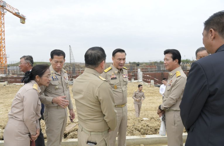 นนทบุรี รมช. มหาดไทยตรวจโครงการก่อสร้างและบริหารจัดการระบบกำจัดขยะมูลฝอยและผลิตไฟฟ้า