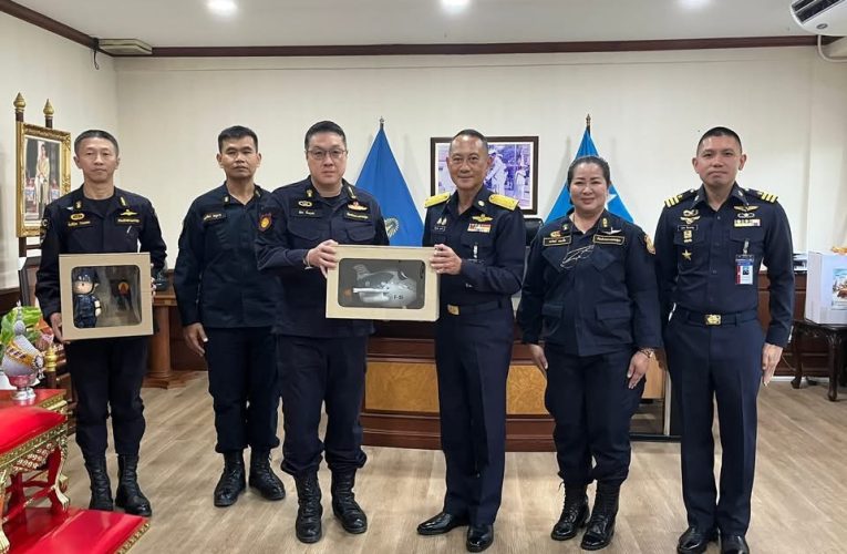 ผู้บัญชาการเรือนจำกลางนครปฐม เข้าพบผู้บัญชาการโรงเรียนการบิน เพื่อแสดงความยินดีและหารือความร่วมมือระหว่างหน่วยงาน