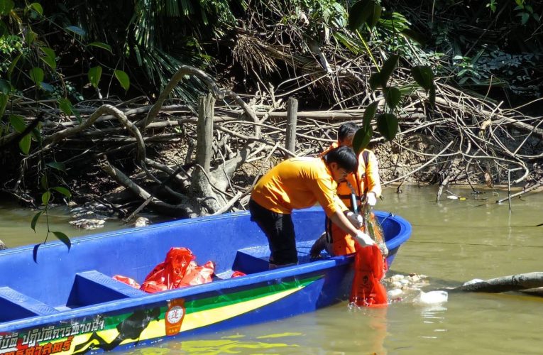 ชาวบ้านผงะ! ซากหมูเกลื่อนฝายน้ำล้น ส่งกลิ่นเหม็นคลุ้งทั่วพื้นที่ คาดแก๊งลักลอบเชือดหมูนำมาทิ้งกลางดึก – ปศุสัตว์ลงพื้นที่ตรวจสอบเอาผิดผู้ก่อเหตุ