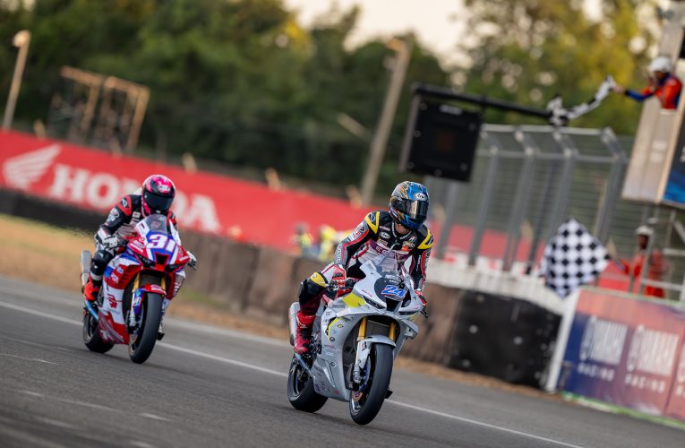 มันส์ระดับโลก! “แสตมป์” แซงโค้งสุดท้ายเฉือน “มิกซ์” สุดเดือด “โอม-ภวัต” พระเอกดังคว้าโพเดียมแรกในชีวิต