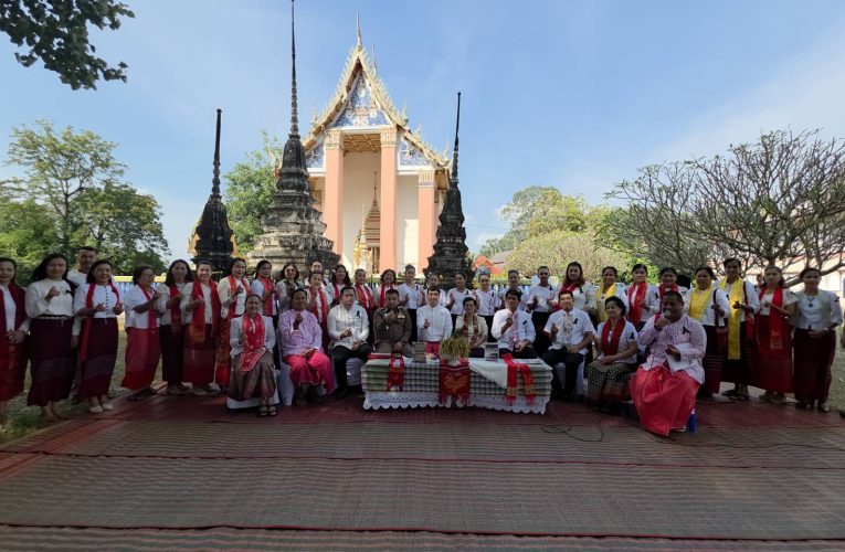 อุทัยธานี พิธีบวงสรวงแถลงข่าวสานใยชาวไทยมอญ