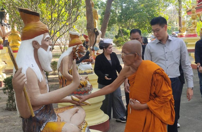 นายกสมาคมฯ – อัยการจังหวัดหัวหิน พร้อมคณะ เยี่ยมชมพุทธอุทยานฯวัดทุ่งยาว หนุนพัฒนาเป็นแหล่งท่องเที่ยวเชิงธรรมะเมืองหัวหิน