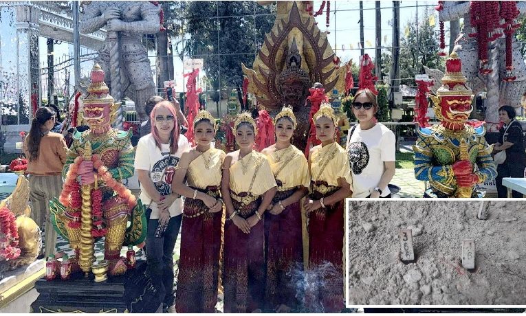 ปทุมธานี จ้างนางรำแก้บนท้าวเวสฯขอยอดขาย 50,000 ได้ใน 1อาทิตย์ มาเข้าฝันสาวให้โชคทั้งปี ให้หนุ่มสมัครงานได้เลื่อนตำแหน่งสมใจ