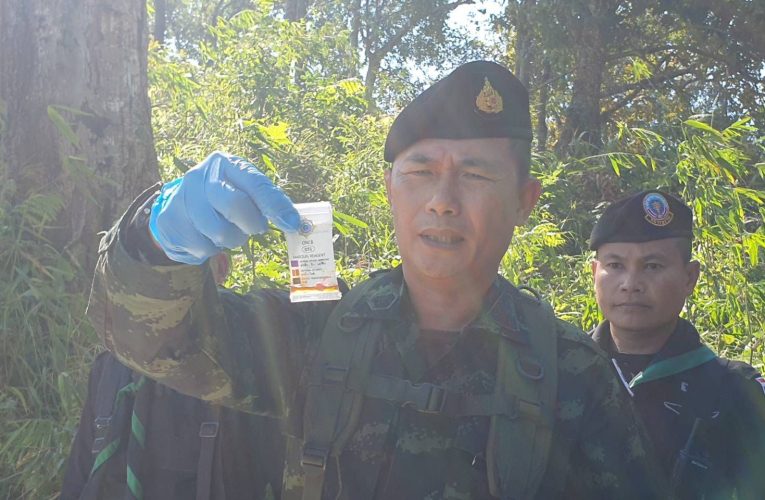 กองกำลังผาเมือง สกัดกั้นกลุ่มขบวนการลักลอบลำเลียงยาเสพติด ยึดยาบ้า จำนวน 2,800,000 เม็ด ในพื้นที่ อำเภอแม่ฟ้าหลวง จังหวัดเชียงราย