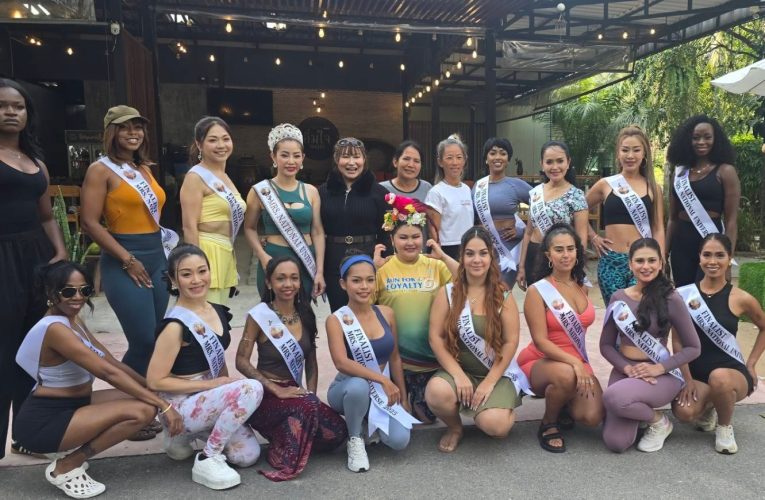 นายกสมาคมฯ ต้อนรับคณะมิสซิส เนชั่นแนล ยูนิเวิร์ส 15 ประเทศ เก็บตัวและทำกิจกรรมที่ปราณบุรี