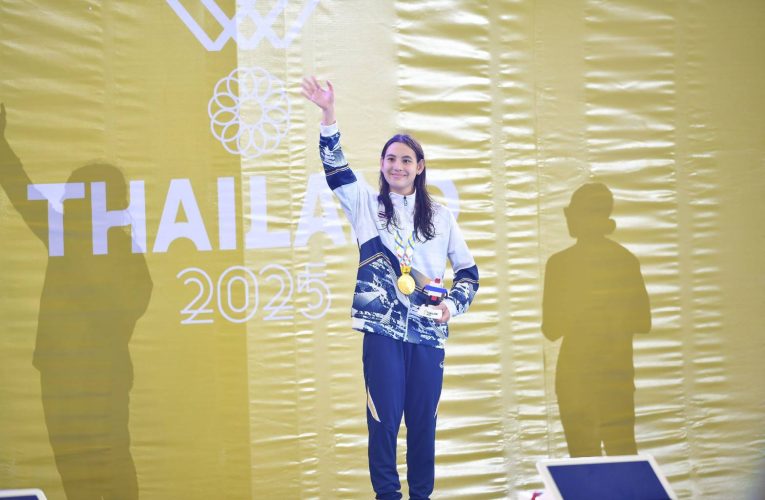 “เงือกมีอา” คว้าทองกรรเชียง 200 ม. ซีเกมส์ ให้ไทยคนแรกในรอบ 22 ปี