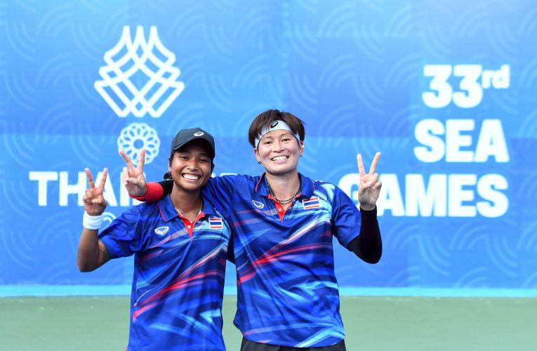 เทนนิสไทยฟอร์มกระหึ่มเวทีซีเกมส์ทะยานชิงชนะเลิศครบทุกประเภทแถมการันตีแล้ว 3 เหรียญทองในมือ