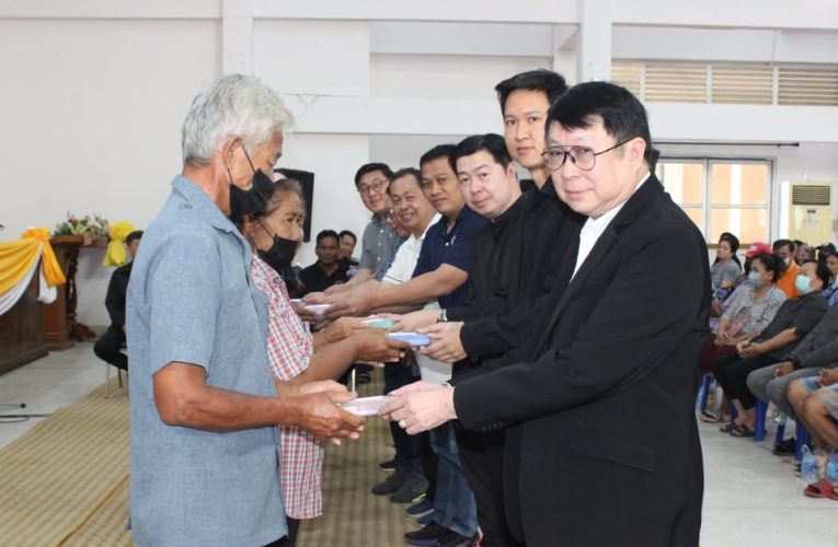 เทศบาลตำบลสามง่ามจัดโครงการเทศบาลใส่ใจ ดูแลสุขภาพตาผู้สูงอายุ