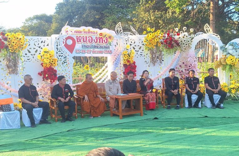 กาฬสินธุ์ คืนชีพ ทุ่งทานตะวันสีอทงหนองทึง