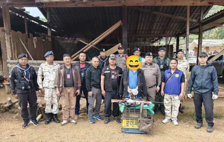 ปรามยาบ้าที่ขุนยวมยึดยาพันห้า