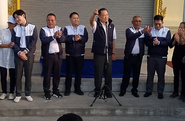 นครปฐม-นายกฯอนุทิน พบประชาชน เปิดตัวผู้สมัคร สส.นครปฐมทั้ง 6 เขต