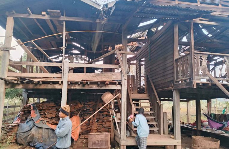 พม่าทิ้งระเบิดบ้านแม่แสะ