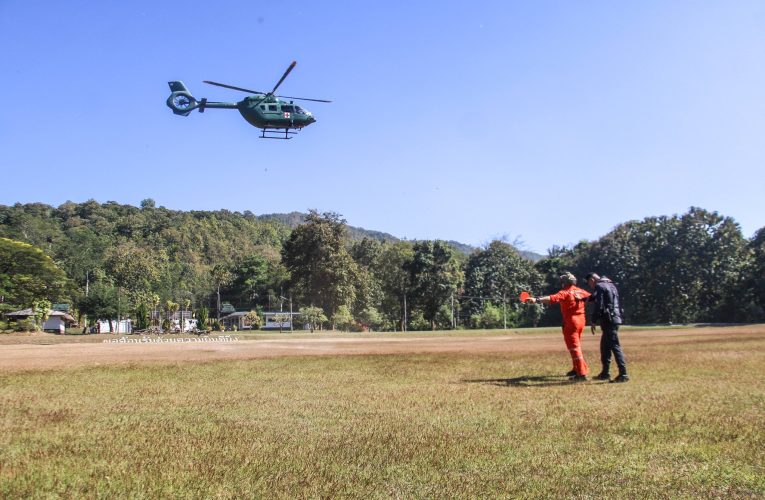 Sky doctor ส่งด่วนเจ็บหนักจากอุบัติหตุตกเหว