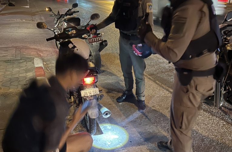 สภ.สันกำแพง จ.เชียงใหม่ ปราบปรามเด็กแว่น ตรวจยึดรถดัดแปลงสภาพ(ท่อไอเสีย เสียงดังกว่าที่กฎหมายกำหนด)