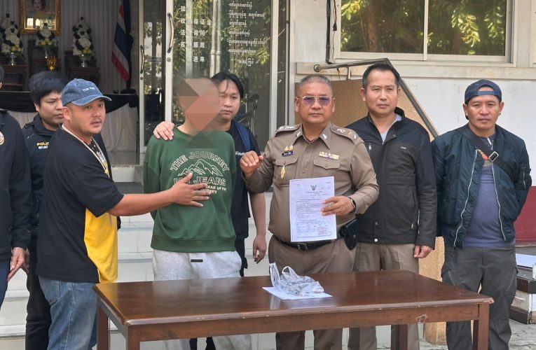 ตำรวจแม่สาย เชียงราย จับ”หนุ่มชัยนาท”ผู้ต้องหาพยายามฆ่า และมีอาวุธปืน รับสารภาพทะเลาะกันในวงเหล้า เรื่องส่วนตัว