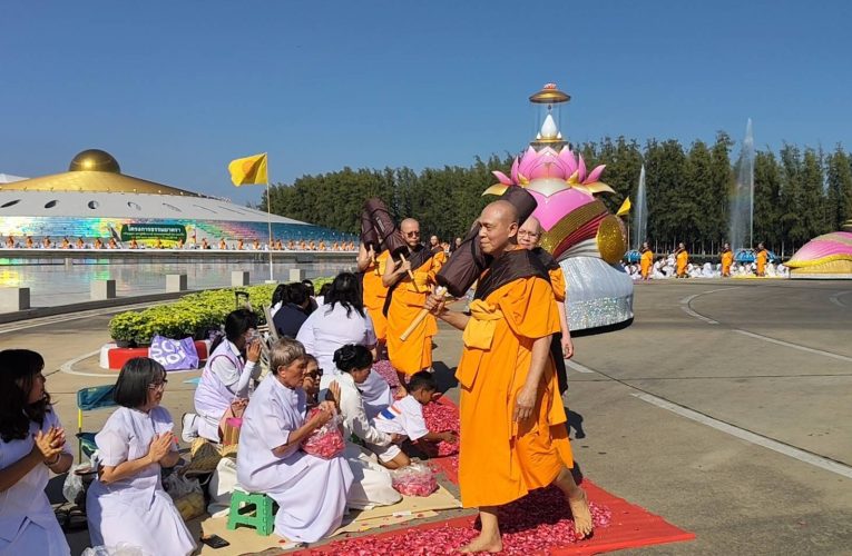 ธรรมยาตรา ปีที่ 14 เริ่มแล้ว – ต้อนรับพระ 1,142 รูป เสริมสิริมงคลรับศักราชใหม่ 2569