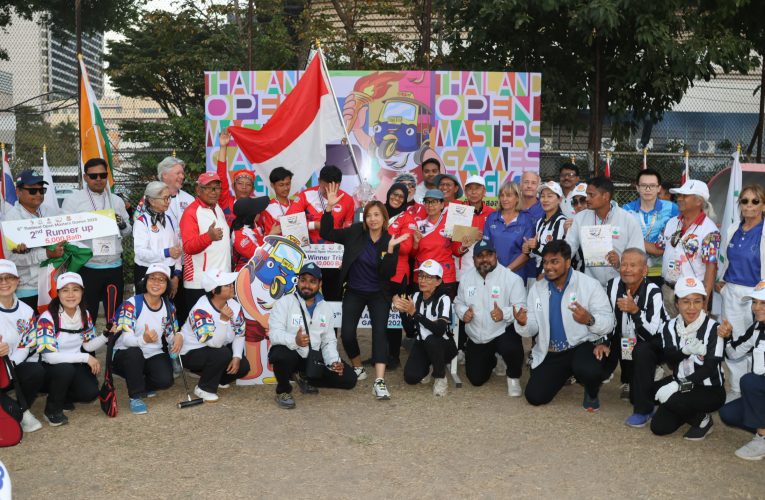 เกทบอลไทย ได้ที่ 5 ไทยแลนด์ โอเพ่น มาสเตอร์เกมส์ ครั้งที่ 6 ส่วนอินโดนีเซียกวาดแชมป์หมด