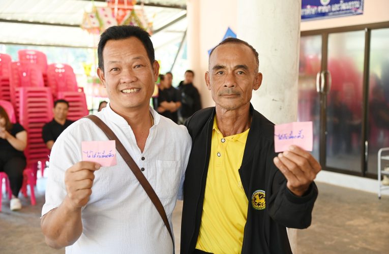 จับฉลากสมาชิกอบต.ปางหมู