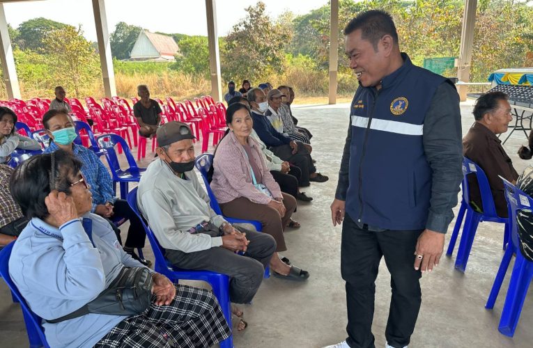 องค์การบริหารส่วนตำบลหนองกวาง อ.โพธาราม จ.ราชบุรี ร่วมกับ ” ศูนย์เจริญการแว่น ” ตรวจวัดสายตาพร้อมแจกแว่นตาฟรีให้แก่ผู้มีปัญหาทางสายตา ประจำปี 2569