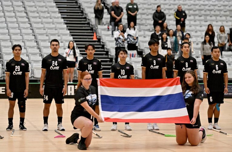 ฟลอร์บอลไทยคว้าตั๋วเวิลด์คัพเข้าชิงหลังแค่เสมอเกาหลี​ 4-4