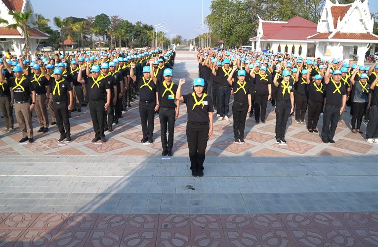กาญจนบุรี จัดกิจกรรมจิตอาสาบำเพ็ญสาธารณประโยชน์ปรับปรุงภูมิทัศน์ถวายพระราชกุศล เนื่องในวันสมเด็จพระนเรศวรมหาราช
