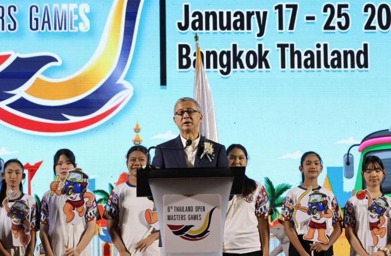 พิมล ชื่นชม ไทยแลนด์ โอเพ่น มาสเตอร์เกมส์ เปิดเวทียิ่งใหญ่ให้ผู้อาวุโสได้แข่งกีฬา