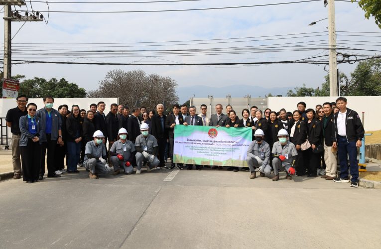กองทุนความปลอดภัย อาชีวอนามัย และสภาพแวดล้อมในการทำงาน สังกัดกรมสวัสดิการ และคุ้มครองแรงงาน เข้าศึกษาดูงาน โรงพยาบาลลานนา 3