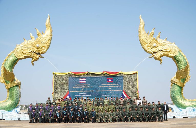 กองกำลังสุรศักดิ์มนตรี ร่วมกับ กองบัญชาการทหารนครหลวงเวียงจันทน์ สปป.ลาว ประชุมชุดประสานงานประจำพื้นที่ชายแดนไทย – ลาว (หนองคาย-นครหลวงเวียงจันทน์) เพื่อขับเคลื่อนงานด้านการป้องกันและปราบปรามขบวนการค้ายาเสพติด และการกระทำผิดกฎหมายอื่นๆ และลาดตระเวนร่วมตามลำแม่น้ำโขง เพื่อสกัดกั้นการลักลอบนำเข้ายาเสพติดและสิ่งผิดกฎหมายตามแนวชายแดนไทย-ลาว