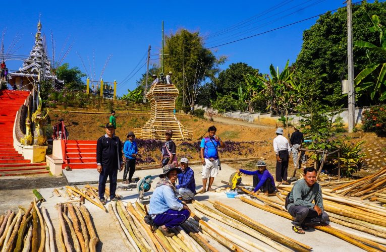 กำนันตำบลปางหมู นำศรัทธา ประชาชนบ้านในสอย หมู่ที่ 4 ตำบลปางหมู เตรียมจัดงานประเพณีปอยหลู่กองโหล(ประเพณีบูชาฟืนเป็นพุทธบูชา) ประจำปี พ.ศ. 2569 ระหว่างวันที่ 1-2 กุมภาพันธ์ 2569