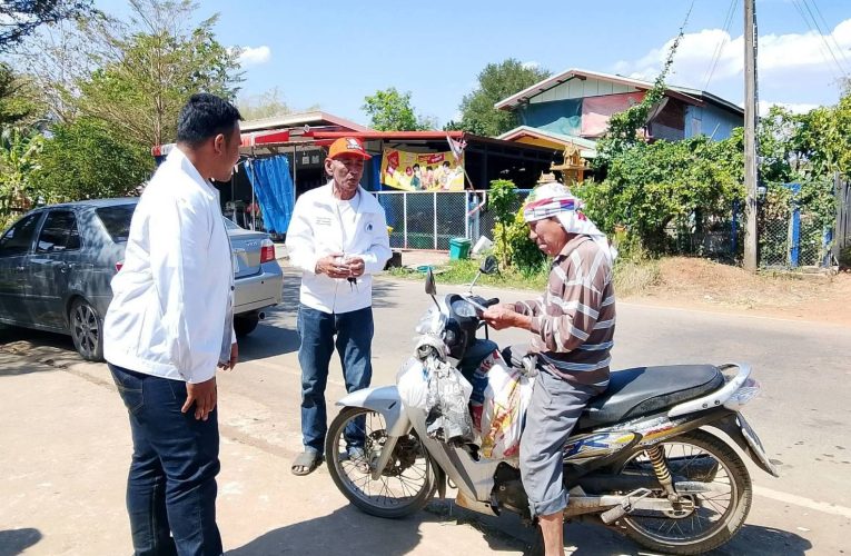 ไม่มีทุน มีแต่ใจ ลูกออม เบอร์ 6 เคาะทุกบ้าน ขอคะแนนตรงจากชาวบ้าน