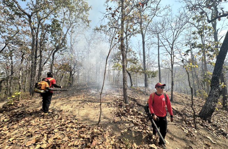 เร่งดับไฟป่าสบแพม