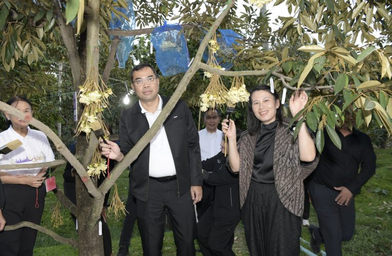 นนทบุรี-กิจกรรม “เปิดสวน ชวนปัดดอก” ทุเรียนเมืองนนท์ หนุนผลผลิตทุเรียนนนท์ ปี 2569